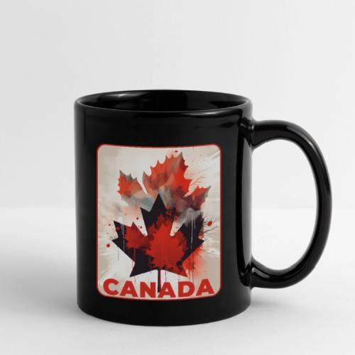 Canada Inked Leaf - Full Color Mug