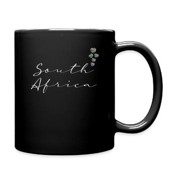 South Africa - Full Color Mug - black - Right