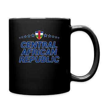 Central African Republic - Full Color Mug - black - Right