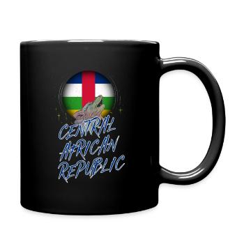 Central African Republic - Full Color Mug - black - Right