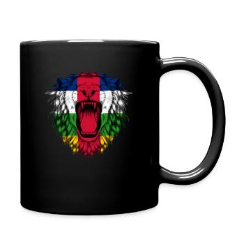 Central African Republic - Full Color Mug - black - Right