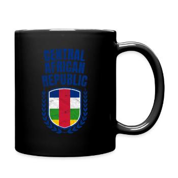 Central African Republic - Full Color Mug - black - Right