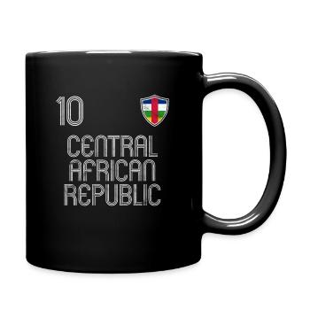 Central African Republic - Full Color Mug - black - Right