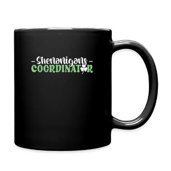 Events Coordinator Shenanigans Coordinator Planner - Full Color Mug - black - Right