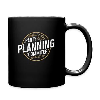 Events Coordinator Party Planning Event Manager - Full Color Mug - black - Right