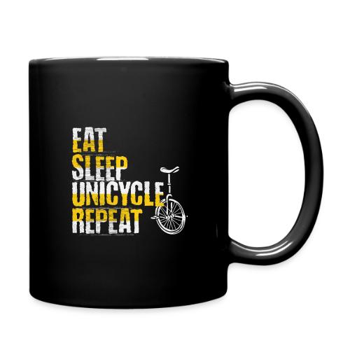 Eat Sleep Unicycle Repeat - Full Color Mug
