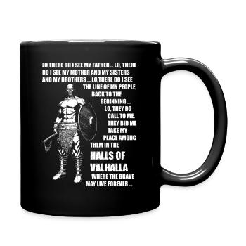 Viking Prayer - Full Color Mug - black - Right