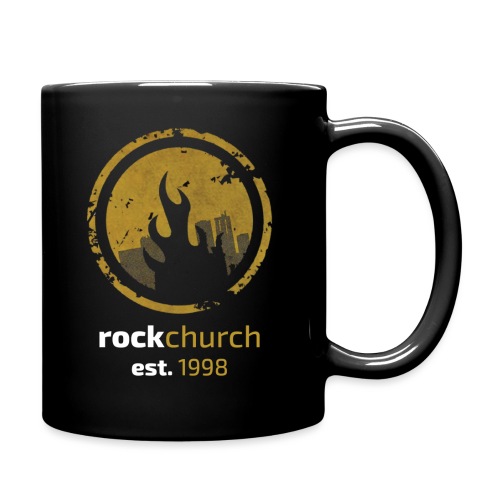RC flame city with text - Full Color Mug