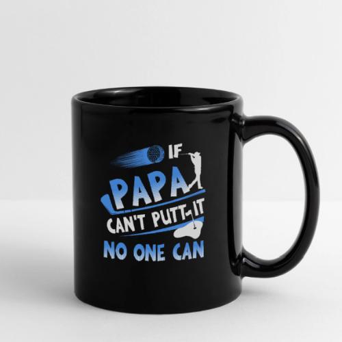 Golf Papa Gift - Funny Putting Graphic Men's Tee - Full Color Mug