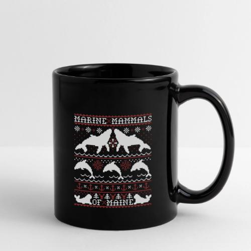 Marine Mammal Ugly Sweater - Full Color Mug