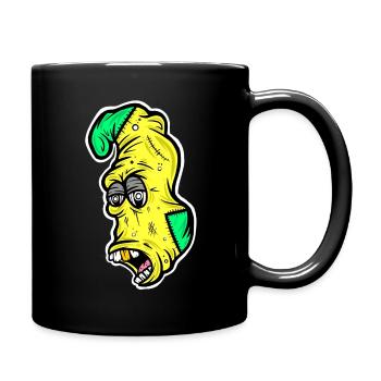Scary Monster Socks - Full Color Mug - black - Right