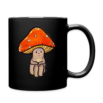 A Little Funguy - Full Color Mug - black - Right