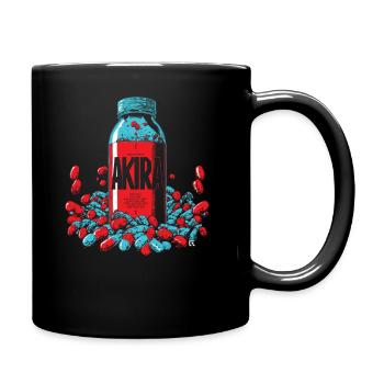 Akira Bottle Pills - Full Color Mug - black - Right
