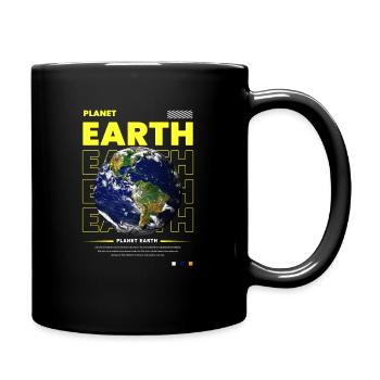 Planet Earth Streetwear - Full Color Mug - black - Right