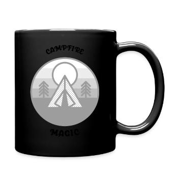Campfire Magic Camping - Full Color Mug - black - Right