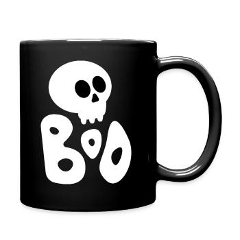 Boo - Full Color Mug - black - Right