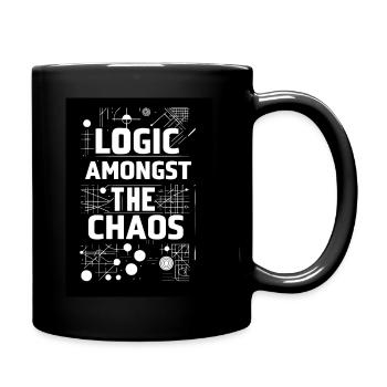 Logic Amongst Chaos - Full Color Mug - black - Right