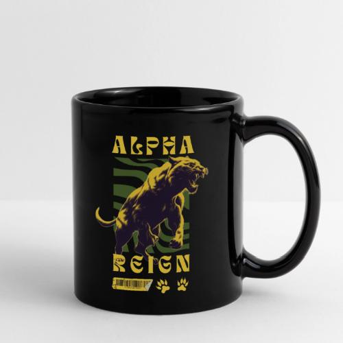 Unleash The Inner Alpha: Fierce Animal Print - Full Color Mug