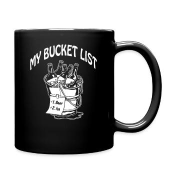 My Bucket List Beer - Full Color Mug - black - Right