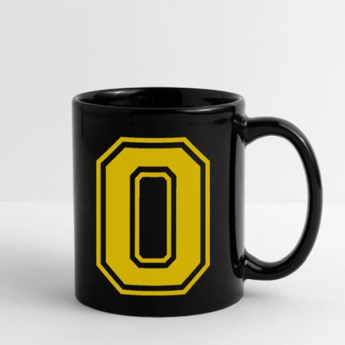 Letter O – Capital Athletic Alphabet Monogram - Full Color Mug