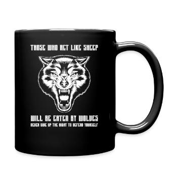 This is An Old Picture - Full Color Mug - black - Right