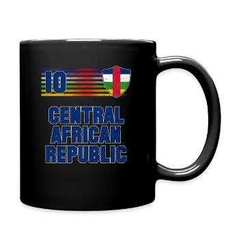 Central African Republic - Full Color Mug - black - Right