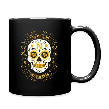 Wednesday_-_DA_De_Los_Muertos - Full Color Mug - black - Right
