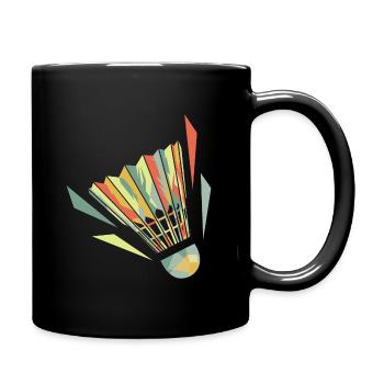 Badminton - Full Color Mug - black - Right