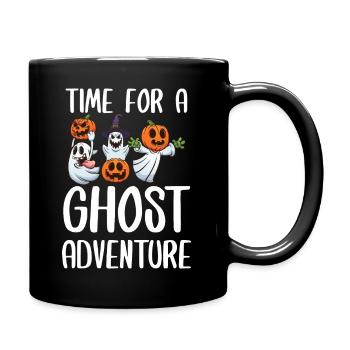 Ghost Hunting Ghost - Full Color Mug - black - Right