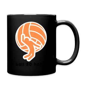 ball so hard - Full Color Mug - black - Right