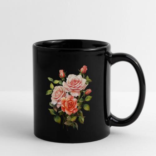 Pink Roses - Full Color Mug