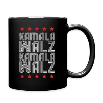 Kamala Walz - Full Color Mug - black - Right