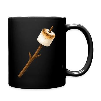 Roasted Marshmallow on a Stick - Full Color Mug - black - Right