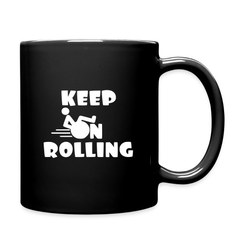 Keep on rolling with your wheelchair * - Full Color Mug