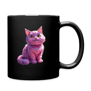 jelly cat - Full Color Mug - black - Right