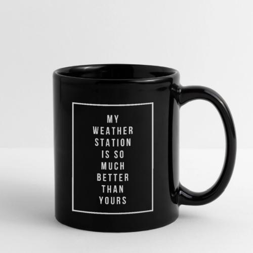 My Weather Station is so Much Better - Full Color Mug