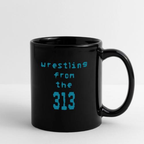 Wrestling from the 313 (Teal) - Full Color Mug