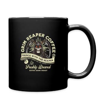 Extra Dark Roast Coffee - Full Color Mug - black - Right