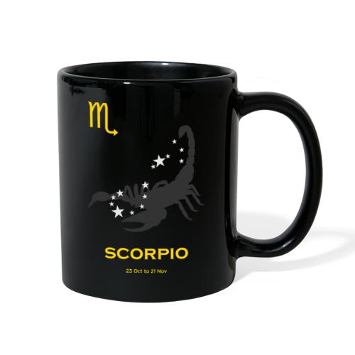 Scorpio zodiac astrology horoscope - Full Color Mug