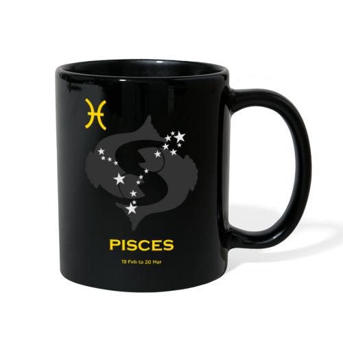 Pisces zodiac astrology horoscope - Full Color Mug