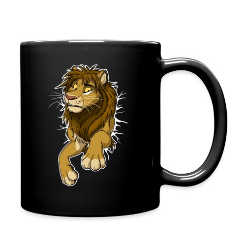 STUCK Lion (white cracks) - Full Color Mug