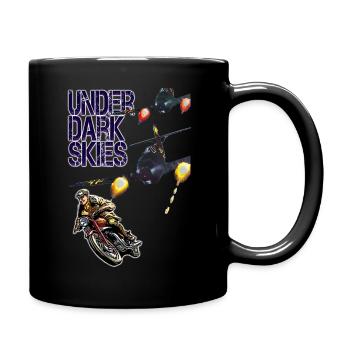 Under Dark Skies Cover Design - Full Color Mug - black - Right