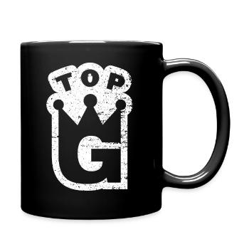 Top G Shirt - for the TOP G - Full Color Mug - black - Right