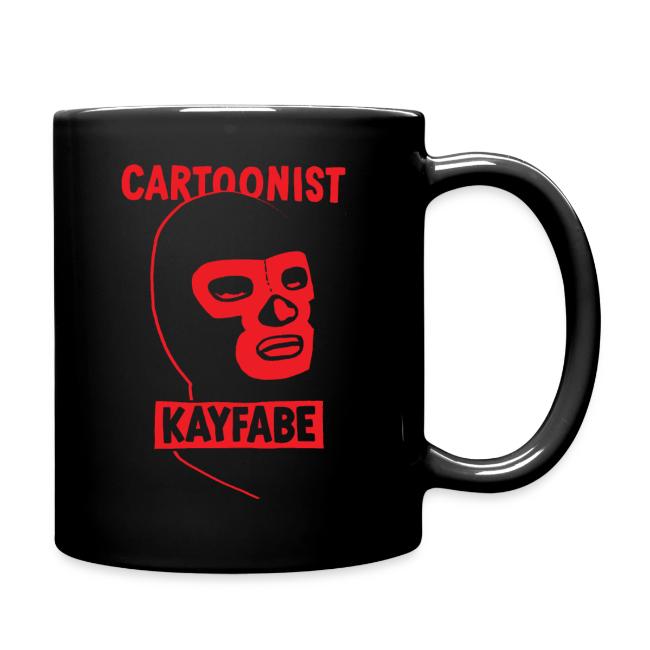 Cartoonist Kayfabe Wrestling Mask