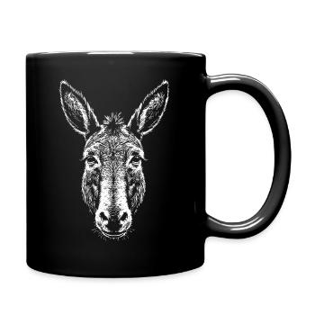 Donkey - Full Color Mug - black - Right