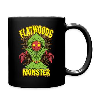 Flatwoods Monster Cryptid Terror - Full Color Mug - black - Right