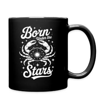 Cancer Born Under the Stars  - Full Color Mug - black - Right