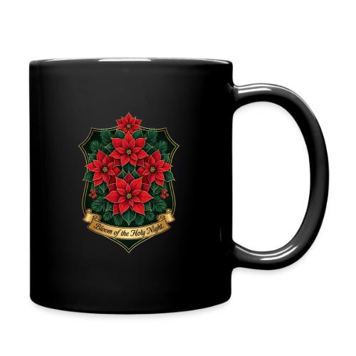 Poinsettia Crest T-Shirt - Full Color Mug
