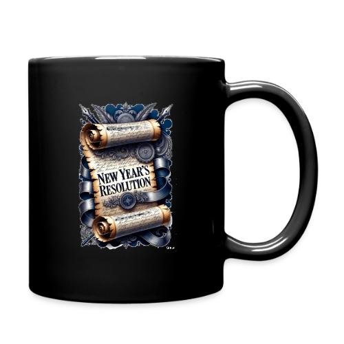 New Year's Resolution T-Shirt - Full Color Mug