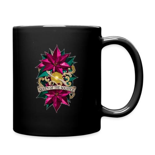 Queen of the Solstice Poinsettia T-Shirt - Full Color Mug